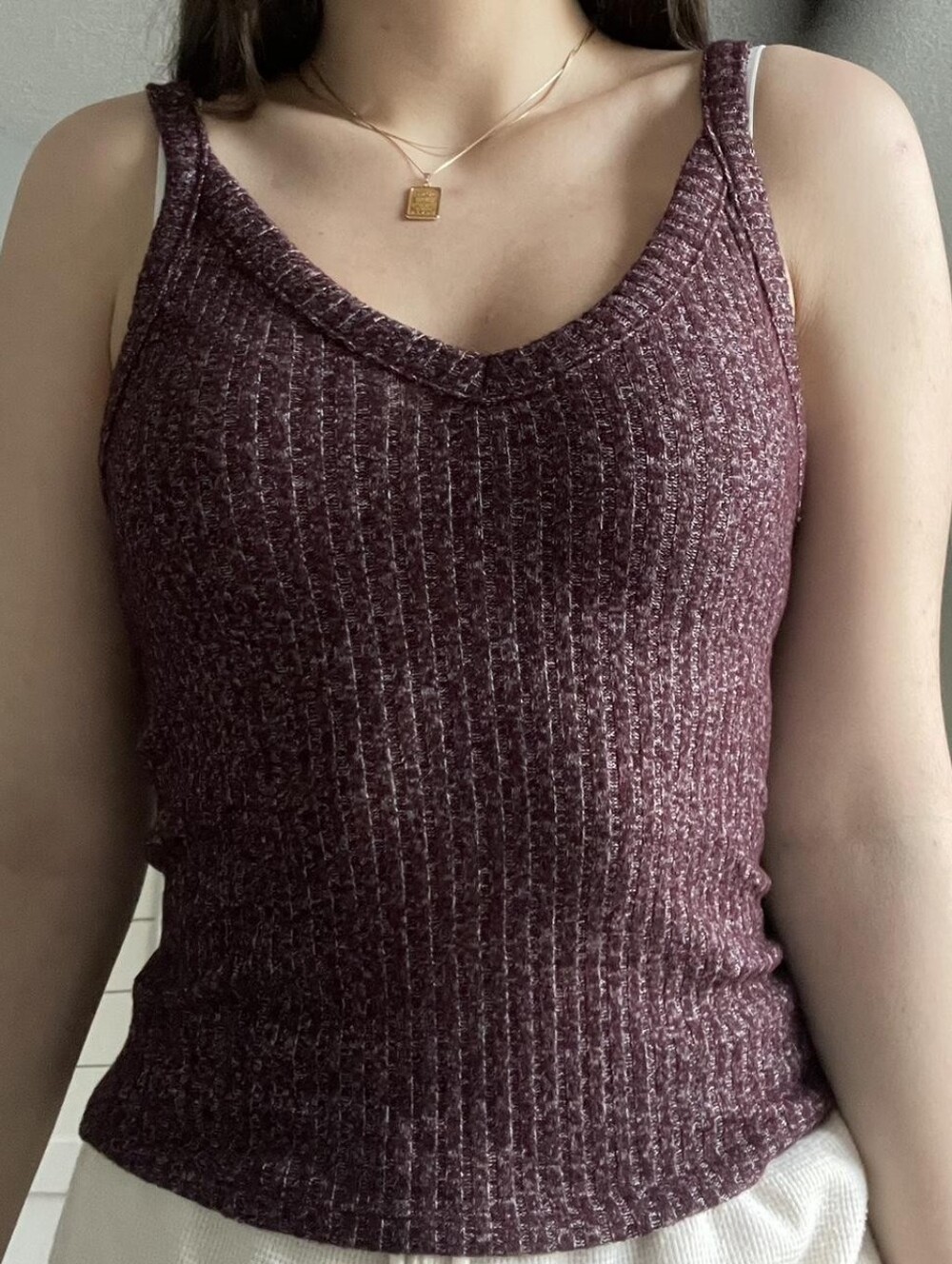 American Eagle | Ribbed Knit Tank Top